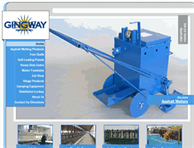 Tablet Screenshot of gingway.com